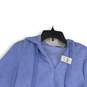 NWT LOFT Womens Blue Drawstring Long Sleeve Winter Pullover Hoodie Size XS image number 3