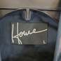 Hause Of Howie Men's Blue Button Up Blouse SZ L image number 2