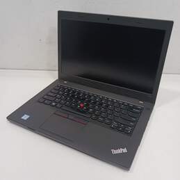 Black Lenovo Think Pad Laptop