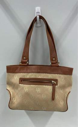 Dooney & Bourke DB Signature Canvas Leather Small Tote Bag alternative image
