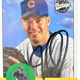 2001 Jon Lieber Autographed Upper Deck Vintage Chicago Cubs alternative image