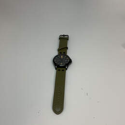IOB Designer Stuhrling Green Leather Strap Round Dial Analog Wristwatch alternative image