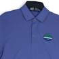 Cutter & Buck Mens Blue Green Spread Collar Short Sleeve Polo Shirt Size Small image number 3