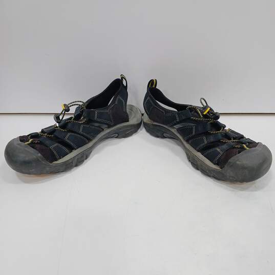 Keen Men's Black Waterproof Sandals image number 2