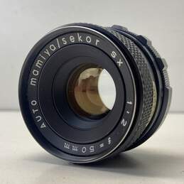 Auto Mamiya/Sekor SX 50mm F2 M42 Screw Mount Camera Lens