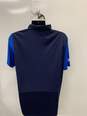 NWT Mens Sz Med Blue Colorblock Polo image number 4