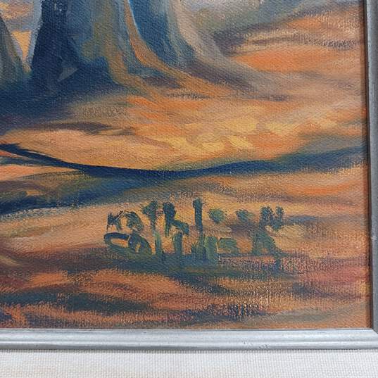 Framed Painting of Forest In The Fall image number 5