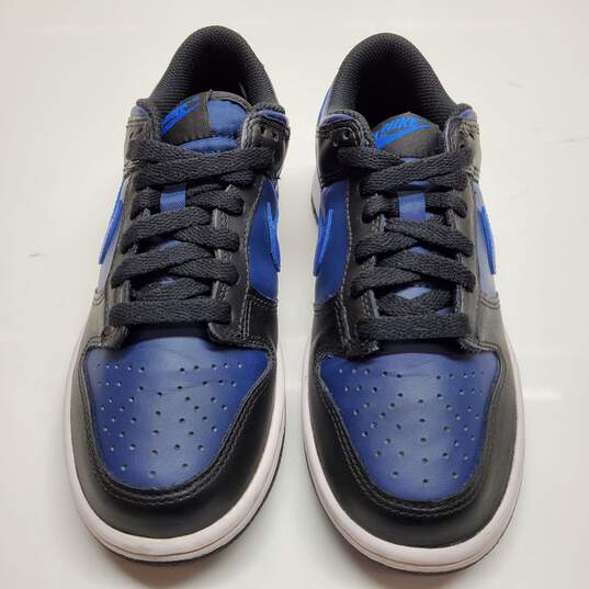 2022 NIKE DUNK LOW (GS BOYS) NAVY/ROYAL DH9765-402 SIZE 5Y image number 3