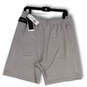 NWT Mens Gray Drawstring Elastic Waist Pocket Athletic Shorts Size Large image number 2