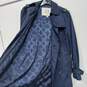 Coach Leatherware Women's Navy Blue Double Breasted Overcoat Size 0 image number 3