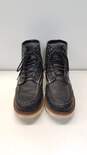 ACDSAF ACD-501 Black Leather EverFit Work Boots Men's Size 12 M image number 6