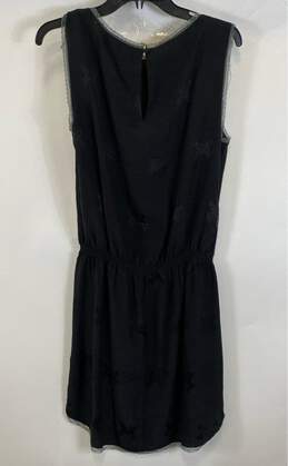 Zadig & Voltaire Womens Black Silk Sleeveless Fit & Flare Dress Size Medium alternative image