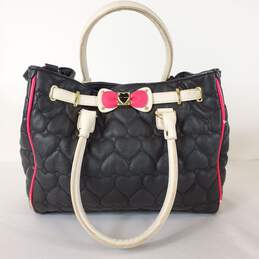 Betsey Johnson Multicolor Faux Leather Handbag