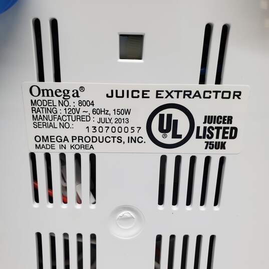 Omega Juicer 8004 IOB Untested image number 8
