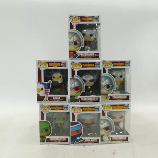 Funko Pop! Peacemaker Lot Of 7 1232-1237 & 1260 image number 1