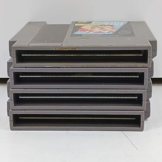 Bundle Of 4 Assorted Super Nintendo Entertainment System SNES Video Games image number 5