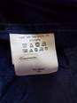 Michael Kors Blue Button-Up Long Sleeve Shirt Size M (15) image number 4