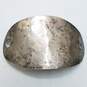 Unbranded 925 Silver Hammered Hair Barrette - Size One Size image number 1