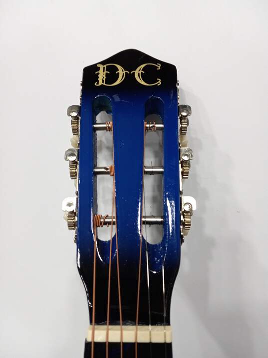 DC Blue Acoustic Guitar image number 4