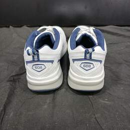 New Balance Men's 608 White/Navy Casual Comfort Cross Trainers Size 9.5 alternative image