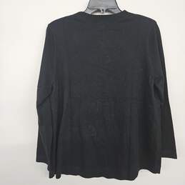 Black Long Sleeve Sweater alternative image