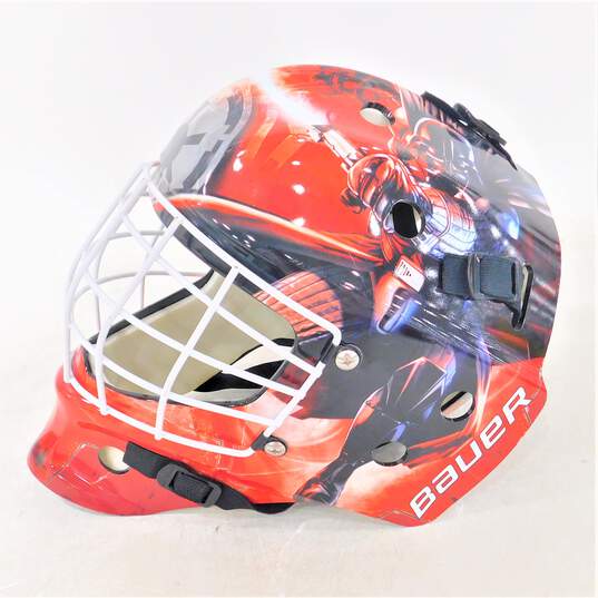 Bauer Star Wars Darth Vader Youth Hockey Goalie Mask image number 2