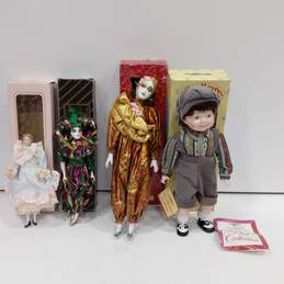 Bundle of Assorted Dolls In Boxes