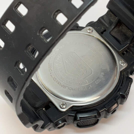 Designer Casio G-Shock GA-100 Black Water Resistant Analog Wristwatch image number 4