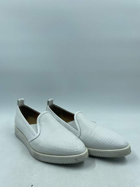 Everlane White Perforated Slip-Ons W 7 image number 3