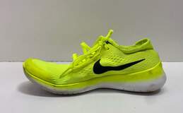 Nike Knit Running Shoes Neon Yellow 7 alternative image