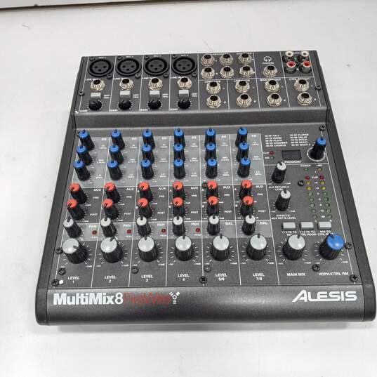 Alesis Multi Mix 8 Fire Wire 8 Channel Mixer IOB image number 2