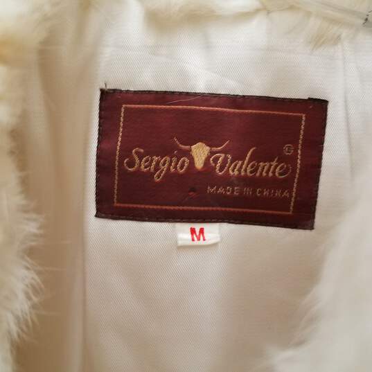 Sergio Valente Vintage Rabbit Fur Coat Size Medium image number 3