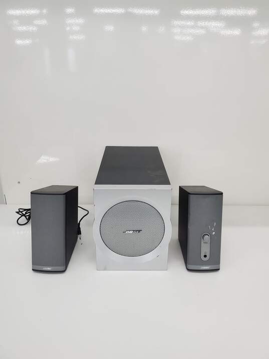 Bose Companion 3 Multimedia Speaker System+ MIni Sparker Untested image number 1