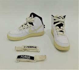 Nike Air Force 1 High Utility White Light Cream Women's Shoes Size 7