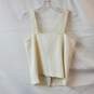 J. Crew White Textured Button Up Tank Top Size S image number 2