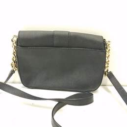Michael Kors Saffiano Leather Shoulder Bag Black alternative image