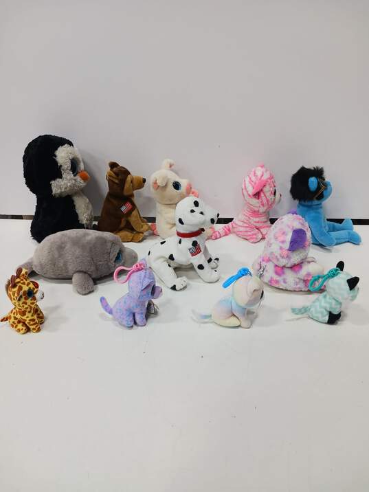 12pc Bundle of Assorted TY Beanie Babies image number 3