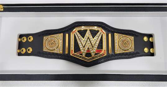WWE Superstar Experience Mini Replica World Heavyweight Championship Belt w/ Box image number 3