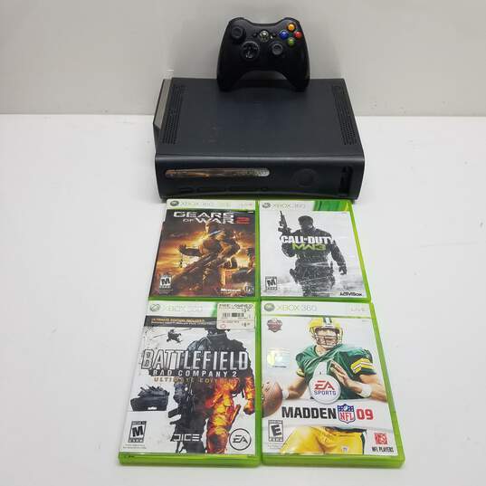 Xbox 360 Fat 120GB Console Bundle with Controller & Games #10 image number 1
