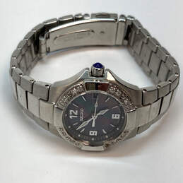 Designer Seiko Stainless Steel Date Indicator Quartz Analog Wristwatch alternative image