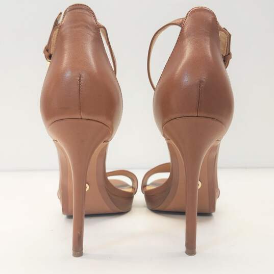 Michael Kors Leather Hutton Sandals Tan 6 image number 5