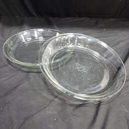 2PC Fire King 9In Round Bakeware Bundle 2