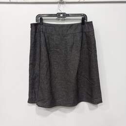 Women's Ann Taylor Gray Skirt Size 12 NWT alternative image