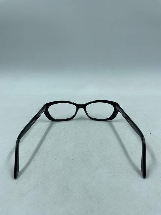 Gucci Black Oval Eyeglasses image number 3