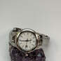 Designer Bulova 96M000 Silver-Tone Stainless Steel Quartz Analog Wristwatch image number 1