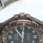 Retro Guess Waterpro 36mm Case Diver Men's Stainless Steel Quartz Watch image number 3