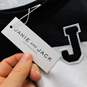 Black White Gray Color Block Letter J Monogram Baby Sweater NWT image number 6