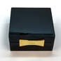 Womens Black Gold Garden Drive Lacquer Trinket Portable Jewelry Box image number 2