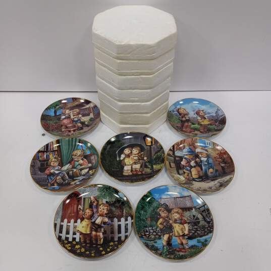 Bundle of 7 Danbury Mint Hummel Collector Plates image number 4