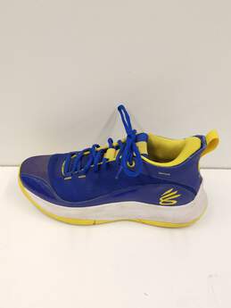 Under Armour 3Z5 Curry Basketball Shoes Blue 8.5